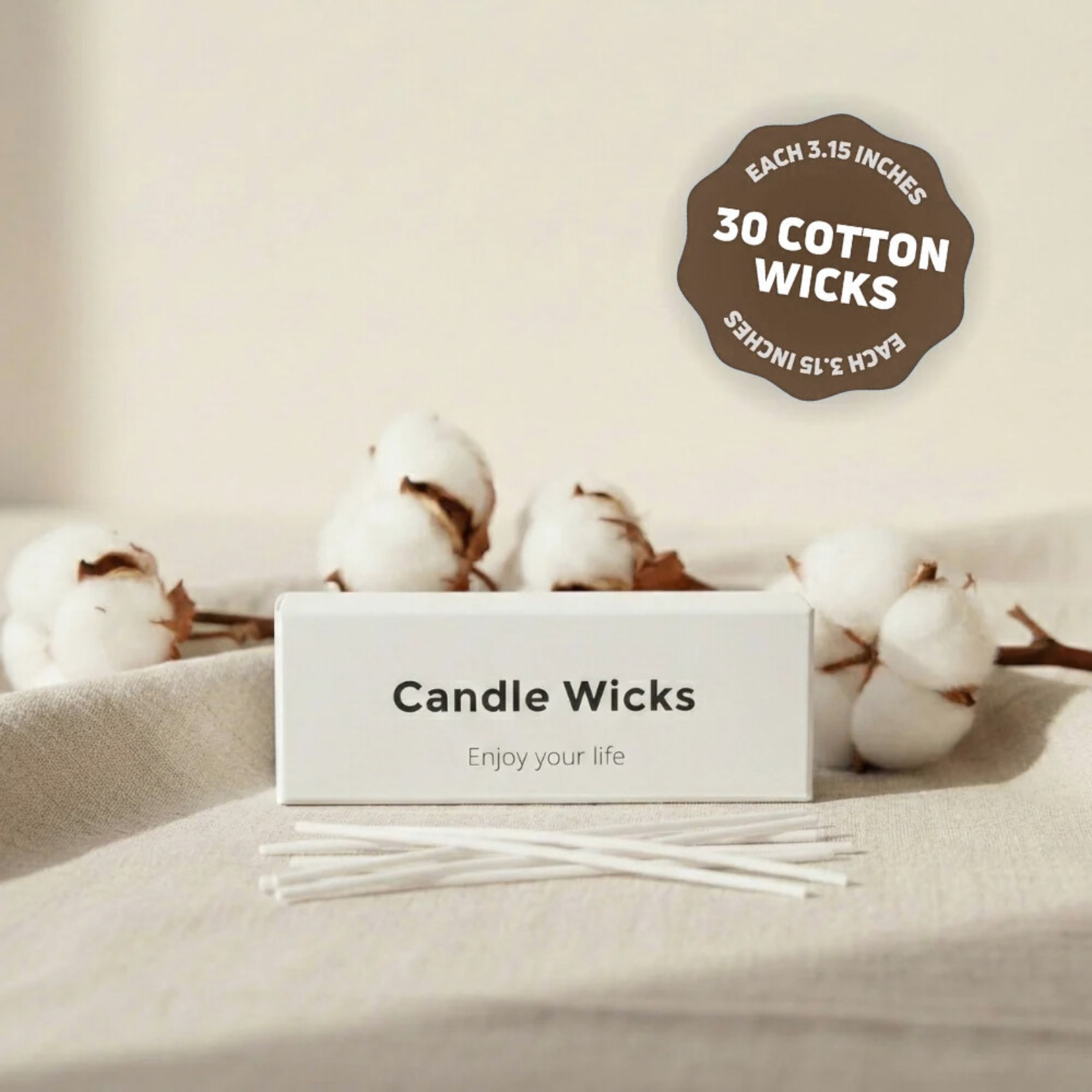 Cotton Candle Wick - LUMEN