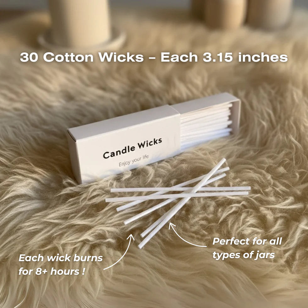 Cotton Candle Wick - LUMEN