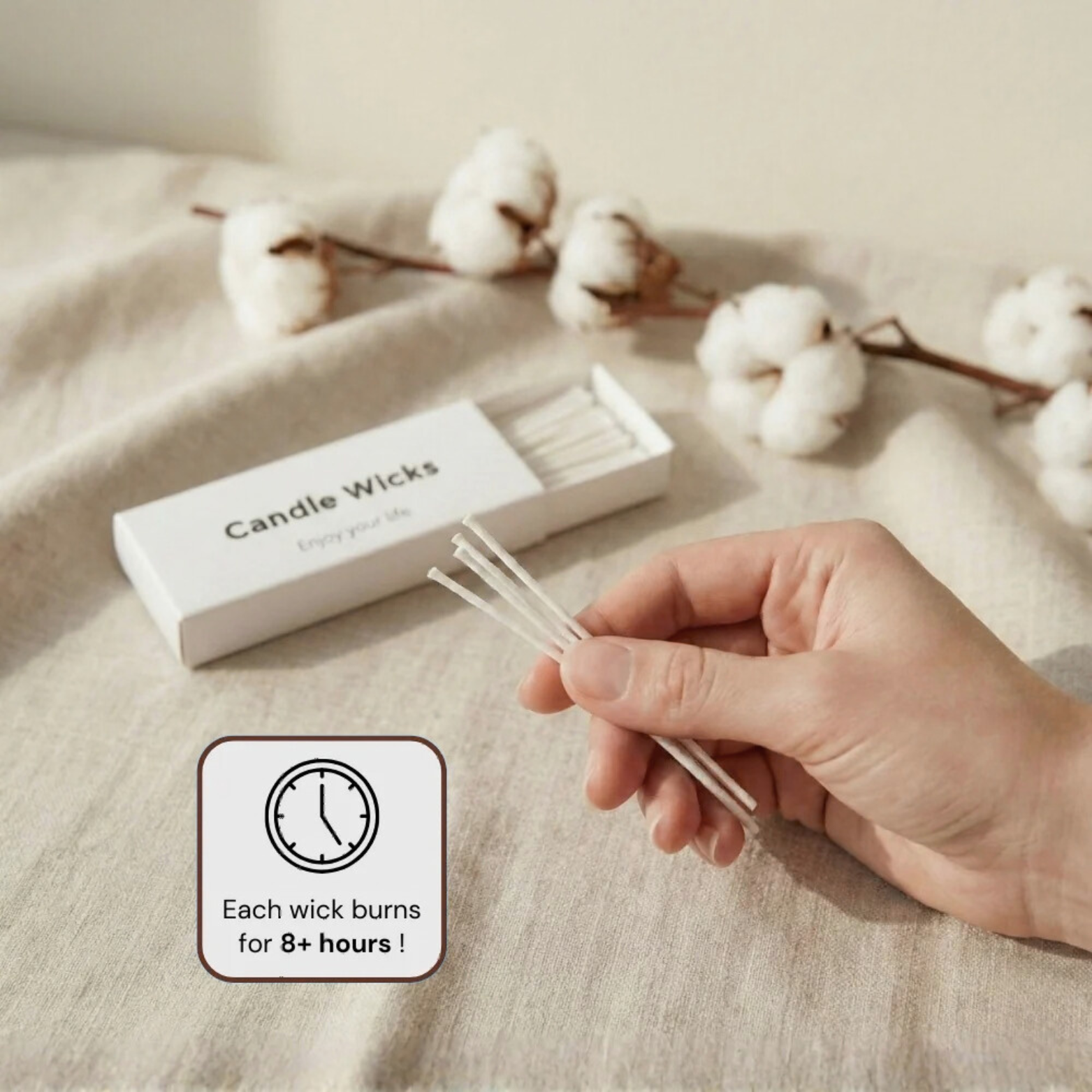 Cotton Candle Wick - LUMEN