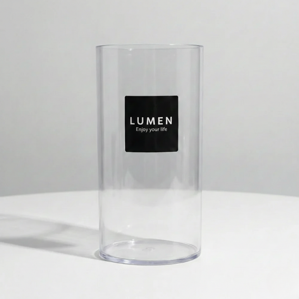 Candle Glass Cylinder - LUMEN