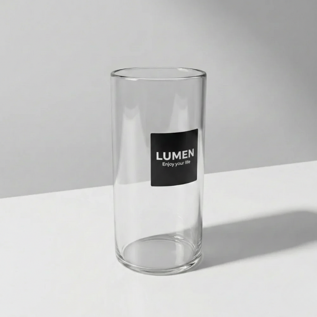Candle Glass Cylinder - LUMEN