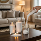 Candle Glass Cylinder - LUMEN